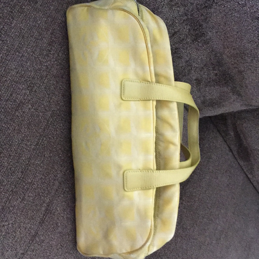 Chanel Travel line yellow bag